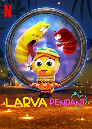 Larva Pendant - 2 - Pixel Deep artwork